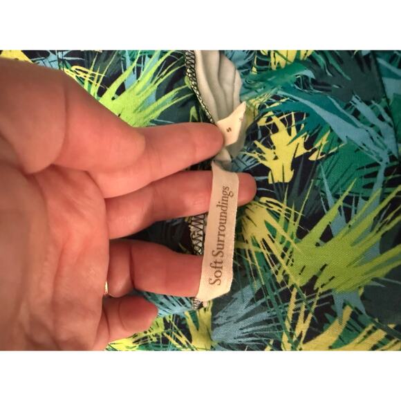 Soft Surroundings Superla Stretch Pull-On Palmas Skinny Ankle Pants S - Picture 4 of 6